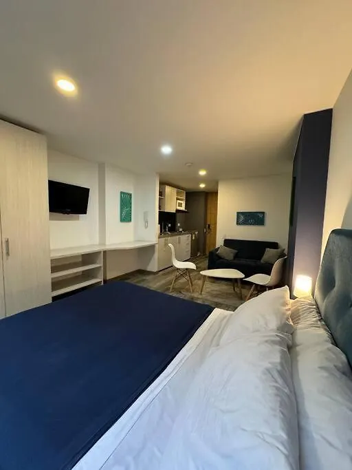 Loft Torre Acqua Cerca A La Candelaria, Centro De La Ciudad ボゴタ 0*,  コロンビア